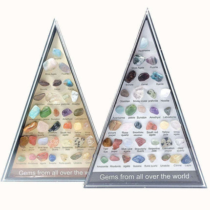 Exquisite Crystal Healing Stone Collection - 36 Distinct Polished Specimens - Très Elite