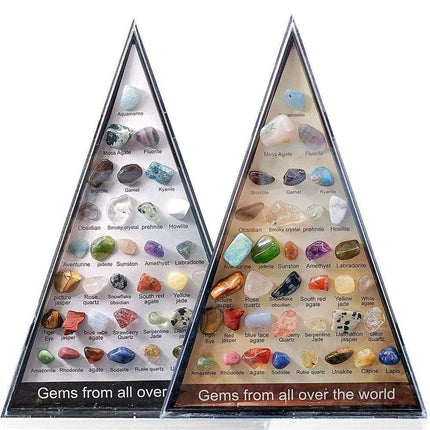 Exquisite Crystal Healing Stone Collection - 36 Distinct Polished Specimens - Très Elite