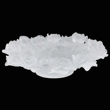 Exquisite Crystal Rose Centerpiece: Luxurious Tableware for Elegant Events - Très Elite