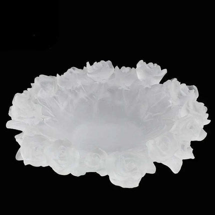 Exquisite Crystal Rose Centerpiece: Luxurious Tableware for Elegant Events - Très Elite