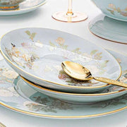 Exquisite Green Porcelain Chinese Dining Set - Ideal for Entertaining and Gifting - Très Elite