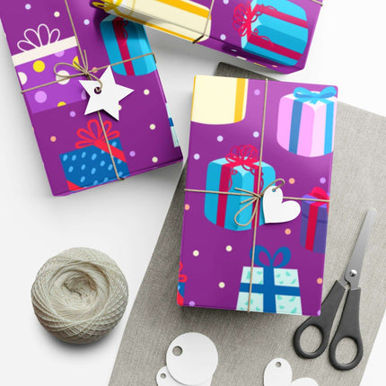 Exquisite Handcrafted 3D Holiday Gift Wrapping Paper Collection - Premium Matte & Satin Finishes Made in the USA