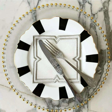 Exquisite Handcrafted Embroidered Table Decor Set with Placemats and Coasters - Très Elite