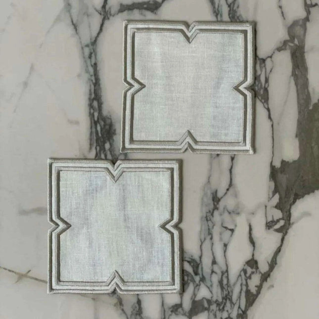 Exquisite Handcrafted Embroidered Table Decor Set with Placemats and Coasters