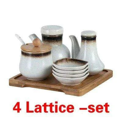 Exquisite Japanese Ceramic Spice Collection for Culinary Excellence- Très Elite- Très Elite