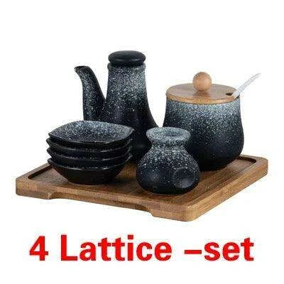Exquisite Japanese Ceramic Spice Collection for Culinary Excellence- Très Elite- Très Elite
