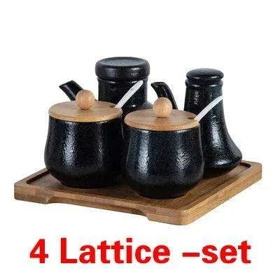 Exquisite Japanese Ceramic Spice Collection for Culinary Excellence- Très Elite- Très Elite