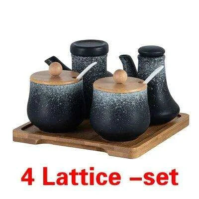 Exquisite Japanese Ceramic Spice Collection for Culinary Excellence- Très Elite- Très Elite