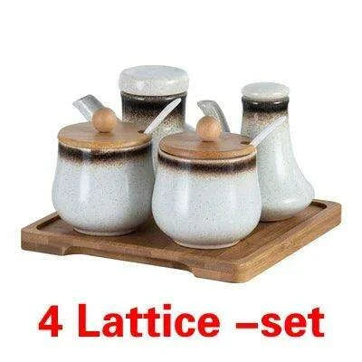 Exquisite Japanese Ceramic Spice Collection for Culinary Excellence- Très Elite- Très Elite