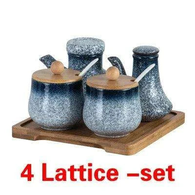 Exquisite Japanese Ceramic Spice Collection for Culinary Excellence- Très Elite- Très Elite