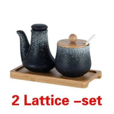 Exquisite Japanese Ceramic Spice Collection for Culinary Excellence - Très Elite