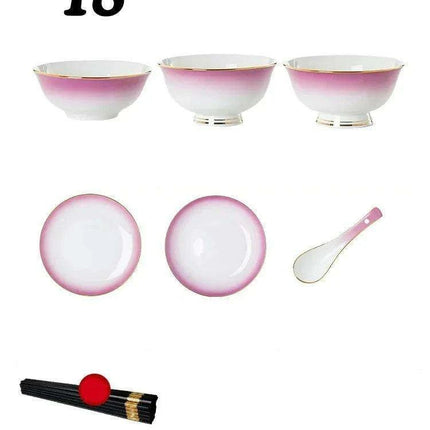 Exquisite Jingdezhen Bone Porcelain Dining Set: Sophisticated Tableware for Upscale Dining Events- Très Elite- Très Elite