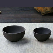 Exquisite Portable 8-Piece Handmade Yixing Purple Clay Teacup Set for Tea Lovers - Très Elite