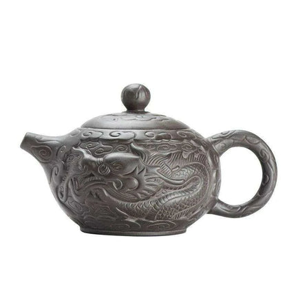 Exquisite Yixing Purple Clay Teapot for True Tea and Coffee Aficionados - Très Elite