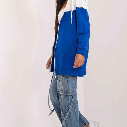 Extended Length Urban Cotton Zip Hoodie for Women - Très Elite