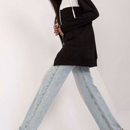 Extended Length Urban Cotton Zip Hoodie for Women - Très Elite