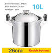 26cm Double bottom