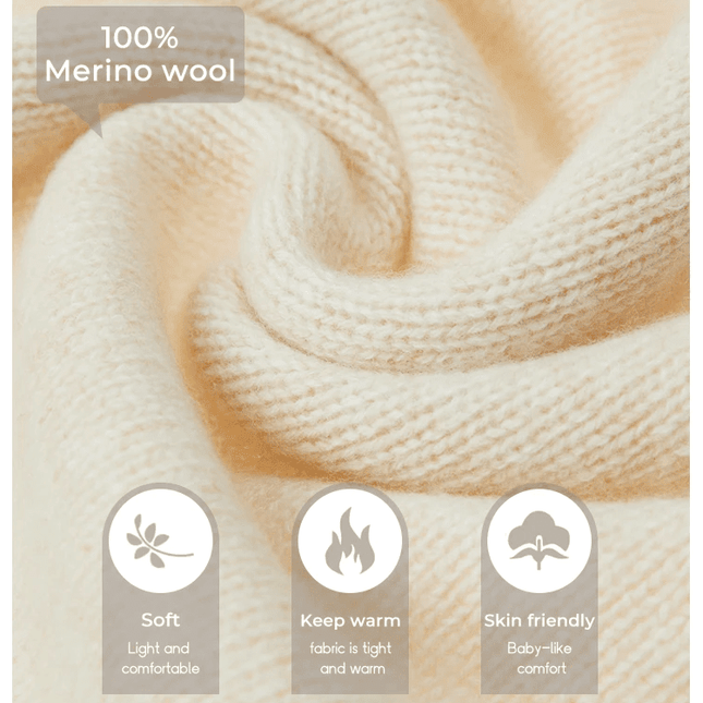 Extrafine Merino Wool Men's Lapel Polo Neck Sweater | Elegant Long Sleeve Knit Top | Perfect for Business & Casual Wear | Standard Asia Size