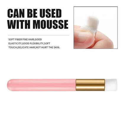 Eyelash Extension Cleansing Brush & All-in-One Makeup Tool for Pore Cleansing and Blackhead Removal - Très Elite