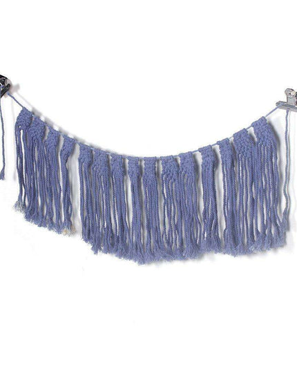 Bohemian Cotton Woven Wall Hanging: Chic Home Accent for Stylish Interiors