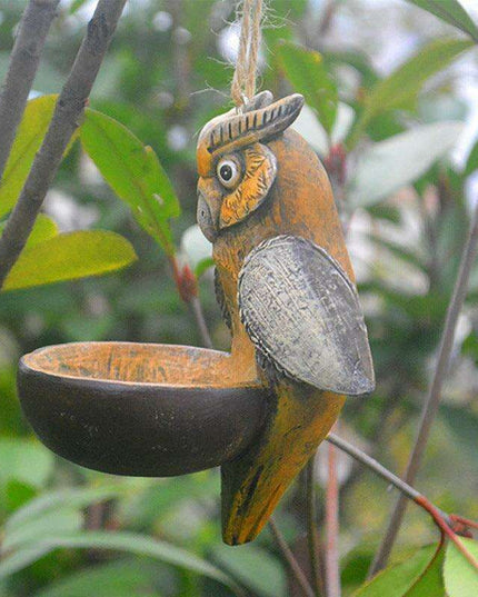 Whimsical Garden Companions: Owl and Frog Resin Statues for Outdoor Charm