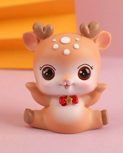 Enchanting Resin Deer Pendant for Stylish Home and Automotive Decor