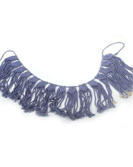 Bohemian Cotton Woven Wall Hanging: Chic Home Accent for Stylish Interiors