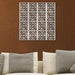 Crystal Acrylic 3D Wall Stickers Set - Luxe Home Decor Accents in Gold, Silver, Black, and Red