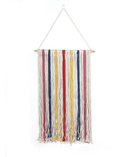 Bohemian Chic Handcrafted Cotton Tapestry - A Touch of Elegance for Your Space