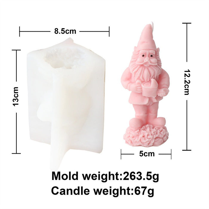 Christmas Santa Claus Scented Plaster Ornament Creating Kit