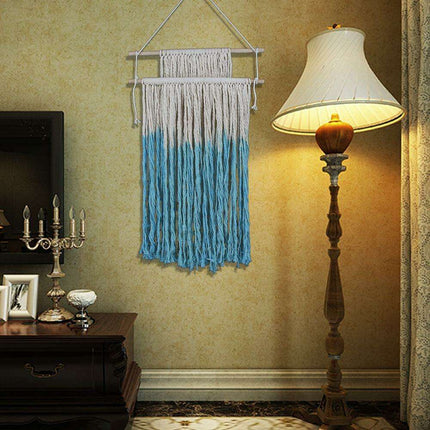 Bohemian Elegance: Hand-Woven Nordic Cotton Wall Tapestry for Home Decor