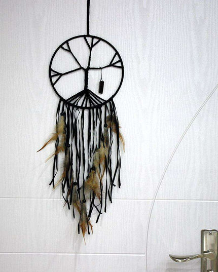 Enchanting Tree of Life Dream Catcher - Serene Decor for Children's Rooms