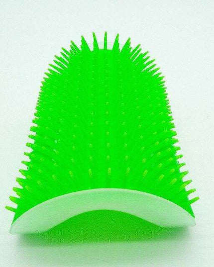 Ultimate Cat Calming Groomer: Self-Massage Brush with Catnip Delight