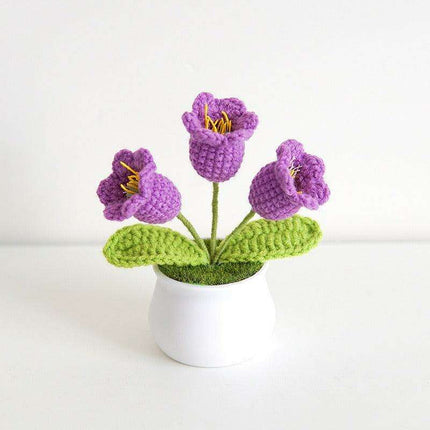 Handcrafted Korean Wool Sunflower Arrangement for Chic Home Elegance
