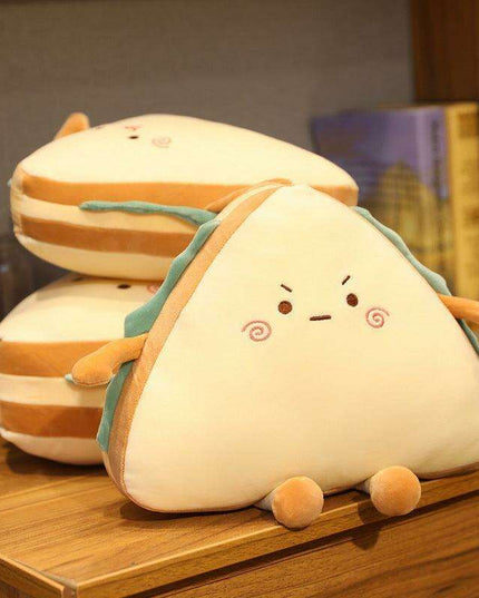 Whimsical Plush Expression Pillow: Charming Room Decor Accent