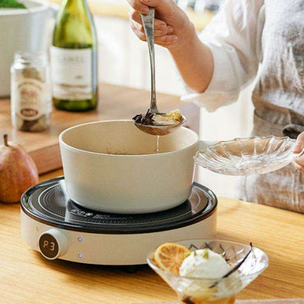 FIKA Ultra-Durable Aluminum Induction Pot with Advanced Nonstick Xtrema™ Finish - Très Elite