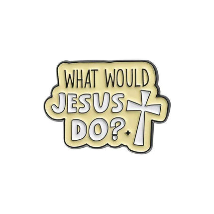 Faith-Inspired Jesus Enamel Pin Collection - Stylish Brooches for Spiritual Expression on Jackets and Backpacks - Très Elite