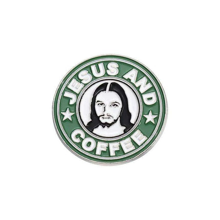 Faith-Inspired Jesus Enamel Pin Collection - Stylish Brooches for Spiritual Expression on Jackets and Backpacks - Très Elite