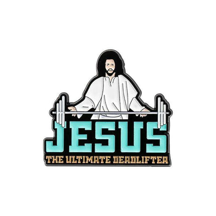 Faith-Inspired Jesus Enamel Pin Collection - Stylish Brooches for Spiritual Expression on Jackets and Backpacks - Très Elite