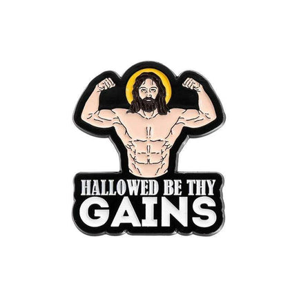 Faith-Inspired Jesus Enamel Pin Collection - Stylish Brooches for Spiritual Expression on Jackets and Backpacks - Très Elite