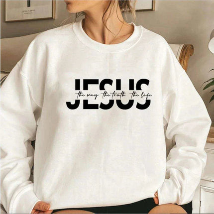 Faithful Journey Christian Hoodie - Stylish Jesus Sweatshirt for Women - Très Elite