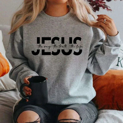 Faithful Journey Christian Hoodie - Stylish Jesus Sweatshirt for Women - Très Elite