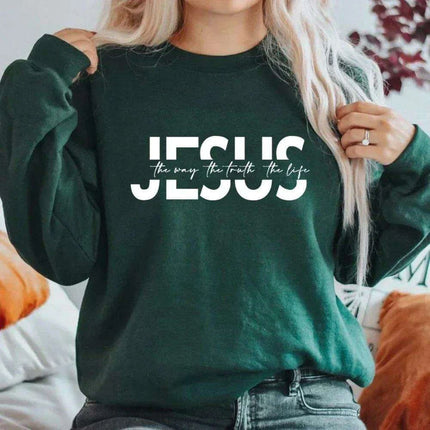 Faithful Journey Christian Hoodie - Stylish Jesus Sweatshirt for Women - Très Elite