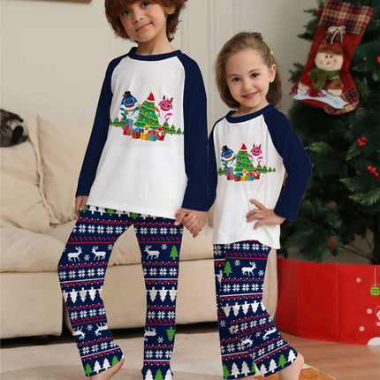 Family Matching Christmas Pajamas Set Xmas Long Sleeve Sleepwear Nightwear For Couples Kids Baby - Très Elite