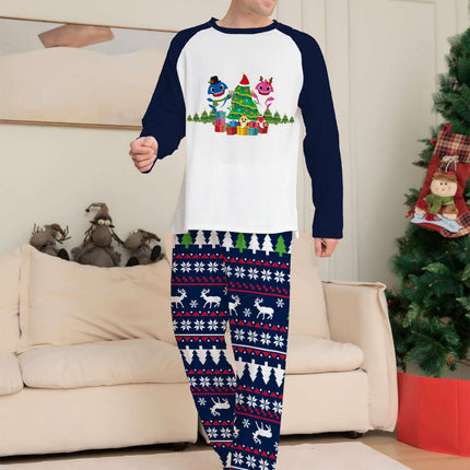 Family Matching Christmas Pajamas Set Xmas Long Sleeve Sleepwear Nightwear For Couples Kids Baby - Très Elite