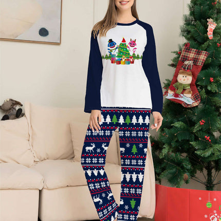 Family Matching Christmas Pajamas Set Xmas Long Sleeve Sleepwear Nightwear For Couples Kids Baby - Très Elite
