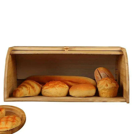 Farmhouse Charm Bread Keeper: Stylish Kitchen Storage Solution - Très Elite