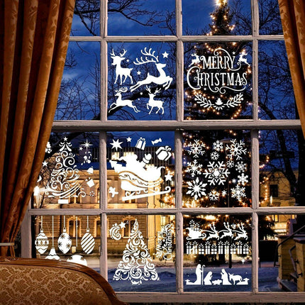 Festive 8-Piece Stencil Set for Creative Holiday DIY - Durable, Reusable, and Perfect for Decorating Wood, Walls, and Fabrics - Très Elite