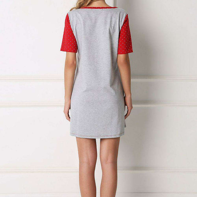 Festive Gingerbread Christmas Nightgown by Aruelle