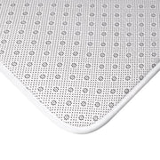 Festive Holiday Plaid Memory Foam Bath Rug - Très Elite